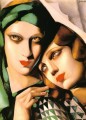 el turbante verde 1930 contemporánea Tamara de Lempicka